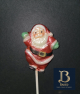226 Santa Dancing Chocolate Candy Lollipop Mold